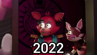 Evolution of Foxy FNAF