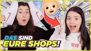 KRASS, SOWAS verkauft ihr? 😳🤯 Wir testen EURE SHOPS! ZUSCHAUER Produkte kaufen 💸