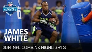 James White (Wisconsin, RB) | 2014 NFL Combine Highlights