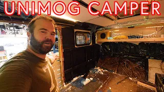 Starting over from Scratch! Unimog 404 Expedition Camper
