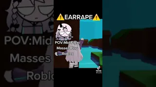 If the mid fight masses family played roblox