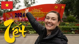 AMERICANS' FIRST TET IN HANOI! 🇻🇳 Vietnam Vlog