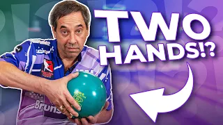 Switching Styles Bowling Challenge! Parker Bohn Bowls With 2 HANDS!