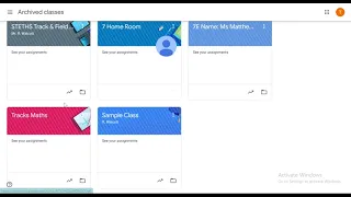 How to Archive and Restore Classes in Google Classroom