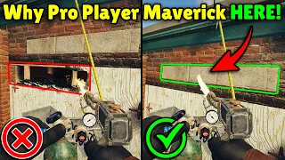 The  *400 IQ* Reason Why Pro Players Use Maverick Like This! - Rainbow Six Siege Deadly Omen