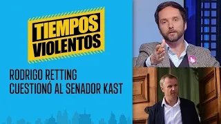 Rodrigo Rettig cuestionó al senador Kast: "Mejore su lenguaje y deje su populismo penal de manual"