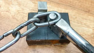 My Clever Trick for Bending Steel Chains Any Way You Want