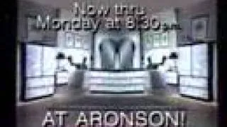 Aronson Furniture Commercial 1992