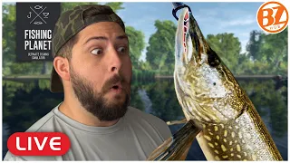 [Free-2-play] Back to the St. Croix Pike Grind - Fishing Planet! [LIVE]