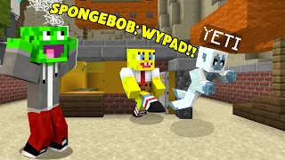 UKRADŁEM SPONGEBOBOWI NOWĄ RESTAURACJĘ na PALIONOWIE w Minecraft! (pobił mnie)