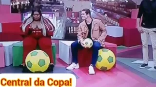 Jojo Todynho e Nicolas Prattes na Central da Copa!