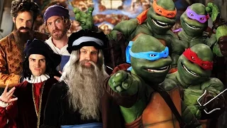 Artists vs TMNT. Epic Rap Battles of History