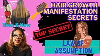 How To Manifest Long Hair| Spiritually Grow Your Hair|Manifest Hair Growth Quickly LAW OF ASSUMPTION