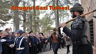 Ertugrul gazi  Turbesi tomb in sogut Bilecik turkey