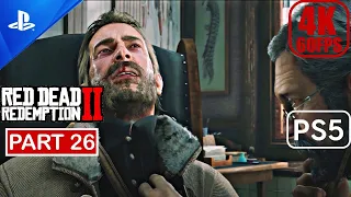 Red Dead Redemption 2 PS5 - Gameplay Walkthrough (60FPS 4K) Part 26 No Commentary
