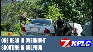 One dead, one injured in overnight shooting in Sulphur