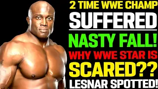 WWE News! WWE Champion Suffers Nasty Fall! WWE Star Is AFRAID! Brock Lesnar Spotted After WWE EVENT!