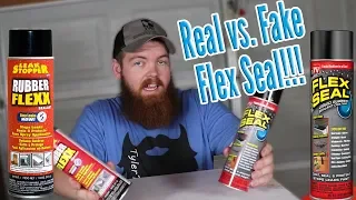 Flex Seal VS. Cheap Knockoff! Which is Better???