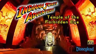 Indiana Jones Adventure Temple of the Forbidden Eye On Ride Low Light 4K POV Disneyland 2023 09 20