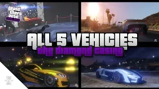 ALL THE NEW VEHICLES IN THE "DIAMOND CASINO" TRAILER VS REAL LIFE! (GTA Online)