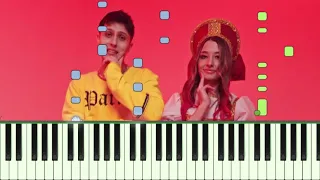 ХАБИБ - Ягода малинка на пианино ( Piano Cover KJ AlGer )