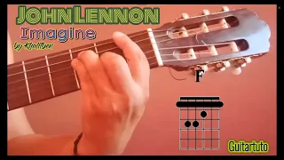 John Lennon "Imagine" cover and guitar lesson by Khalilben