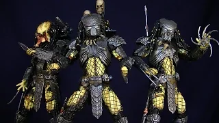 NECA ALIEN VS PREDATOR AVP PREDATORS CHOPPER, CELTIC, AND SCAR