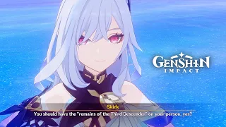 Skirk Revealed The Truth About Gnosis: The Remains of The Third Descender | Genshin Impact