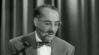 Groucho Marx - You Bet Your Life  6-12-55