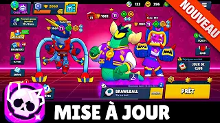 TOUT sur la MISE À JOUR de la SAISON 20 Brawl Stars (hypercharge, skins, changements, et plus!)