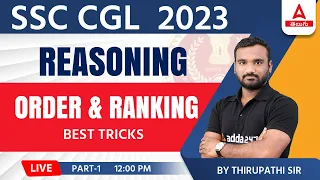 Order And Ranking In Reasoning Tricks In Telugu | Adda247 Telugu