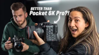 Blackmagic Pocket 6K Pro Owner Tries Canon C70
