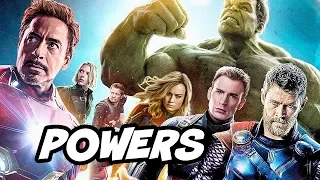 Captain Marvel vs Avengers Special Powers and Abilities Breakdown