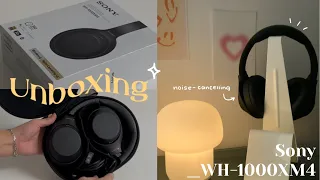 [unboxing] sony wh-1000xm4 ☻