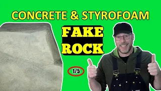 How To Make Rocks From Styrofoam (1/5)