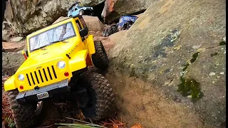 Hells Gate Rock Crawl Trailing Group Music Video - RC TRX-6 & TRX-4 Sport