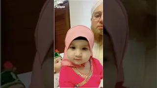 🤩Abdul Habib Attari Live with his grandchildren Mishal Fatima♥️ Mishkaat Fatima♥️ and Mazin Raza😍