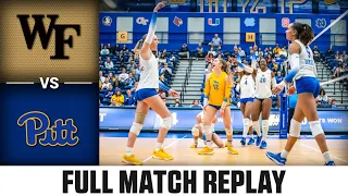 Wake Forest vs. Pitt Full Match Replay | 2023 ACC Volleyball