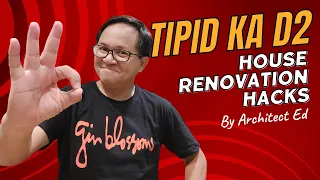 5 TIPID TIPS! House Renovation Project (SAVINGS HACKS)