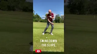 Downhill Lie in Golf