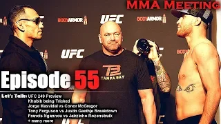 Let's Talk: UFC 249 Preview; Khabib Set Up for Conor; Jorge Masvidal Plans + much more