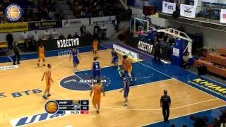 Khimki - Azovmash Highlights. 16.11.2013