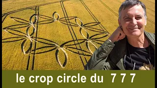 Un crop circle le 7.7.7 très intéressant, le film de Mel Gibson est sorti