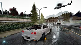 2024 REMASTERED NFS MOST WANTED | Best Graphics Mod & Ray Tracing Reshade | Nissan Skyline GTR