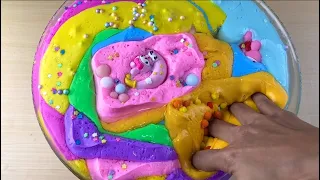 Slime Smoothies, Mixing Super Cute Sanrio Homemade Slime | Satisfying Slime Video #0067