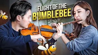 Violin VS Flute [Flight of the Bumblebee] 🐝 ft. Ray Chen