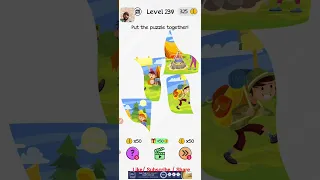 Braindom level 239 walkthrough solution Gameplay Android,ios | Game the Chain