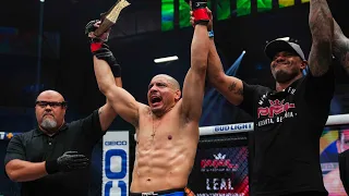 Carlos Leal Heads to PFL Playoffs w/ Brutal KO in Striking Battle | Post Fight Interview