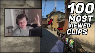 100 Most Viewed CS:GO Clips before CS2 Comes out