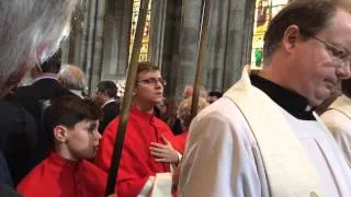 Köln - Amtseinführung von Kardinal Woelki am 20.9.2014 im Kölner Dom